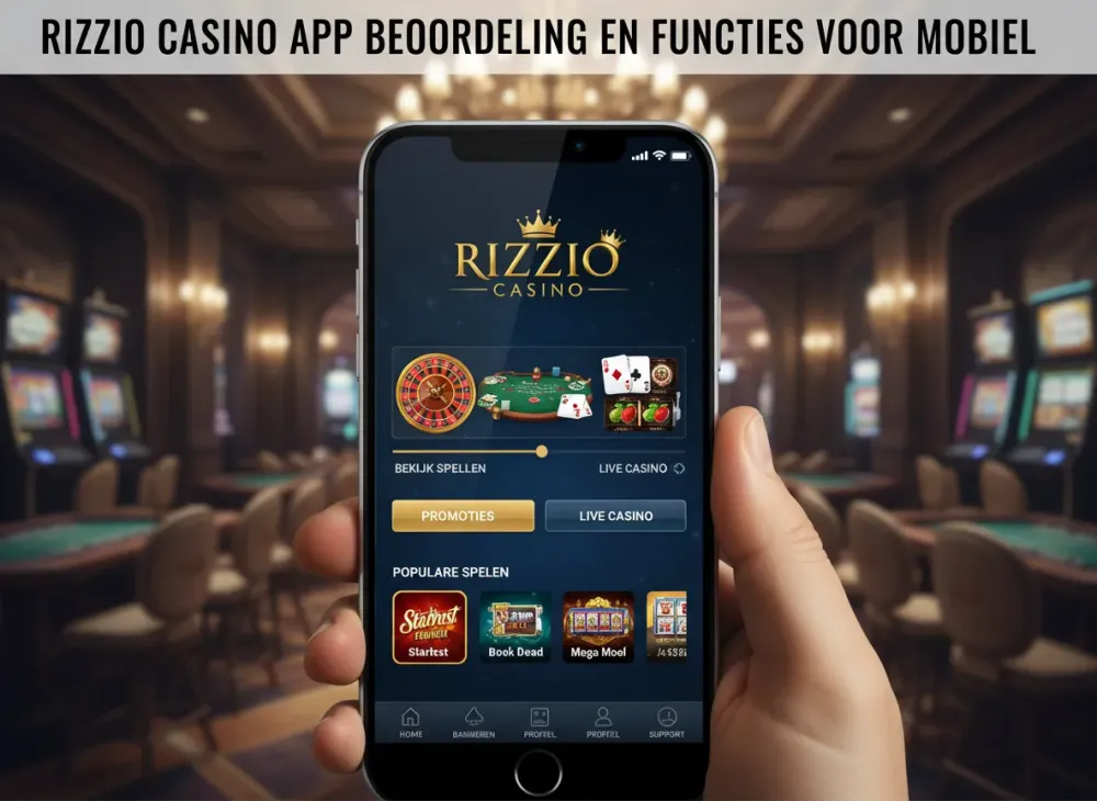 Rizzio casino app beoordeling en functies voor mobiel