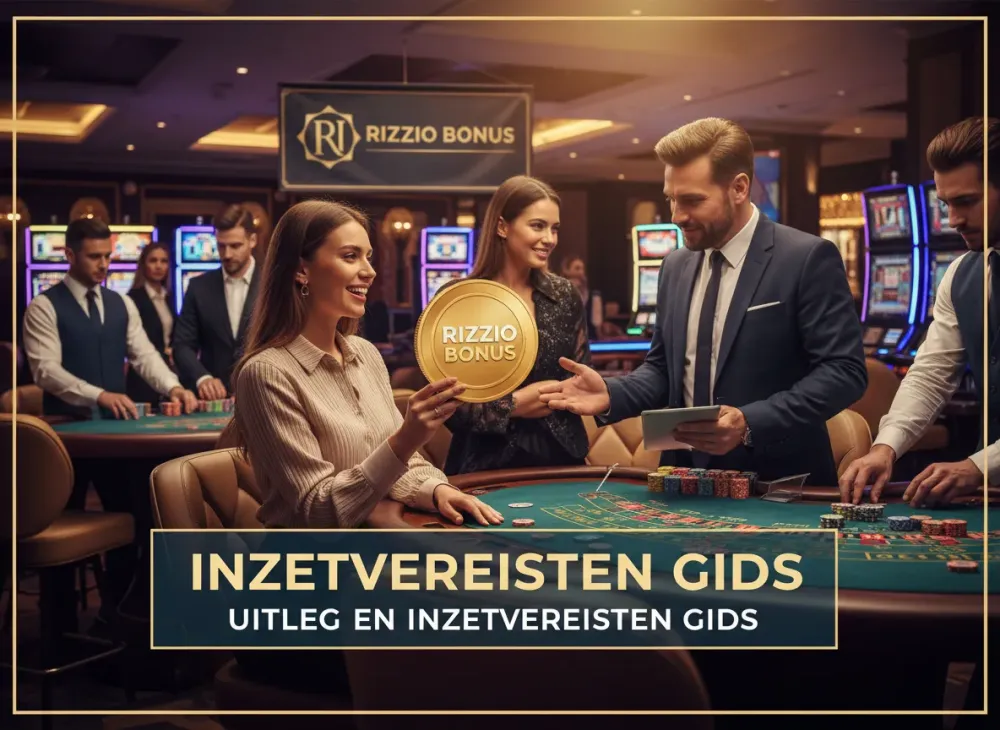Rizzio casino bonus uitleg en inzetvereisten gids